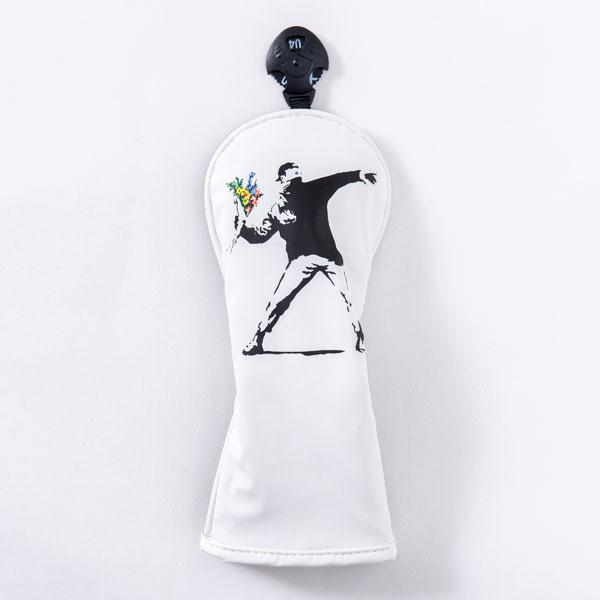 バンクシー ユーティリティ用 ヘッドカバー Flower Bomber BAHC-01 バンクシー BAHC-01 FLOWERBOMBER ユーティリティ用ヘッドカバー 日本