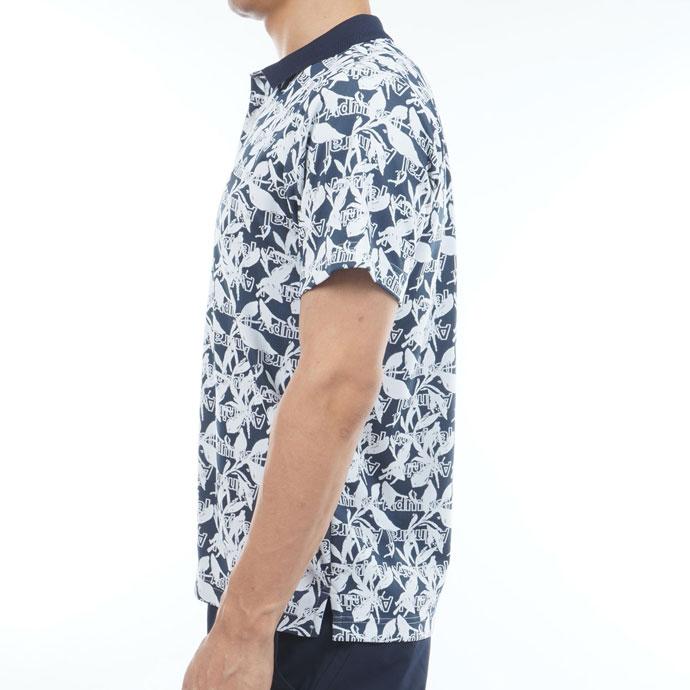 Admiral Golf - ゴルフ御召しもの メンズ アドミラル リーフジャガードポロシャツ 春 夏 26SS