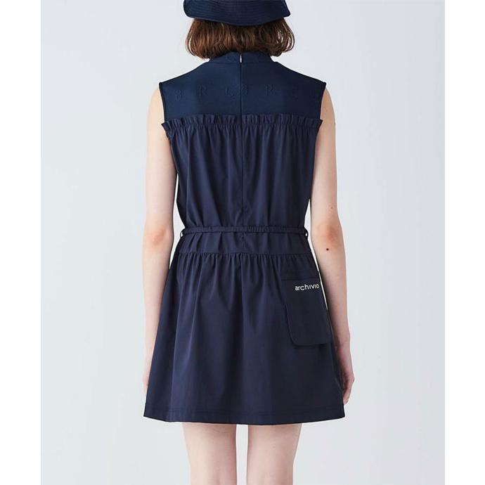 archivio（アルチビオ） ゴルフ レディース レイヤード風ギャザー