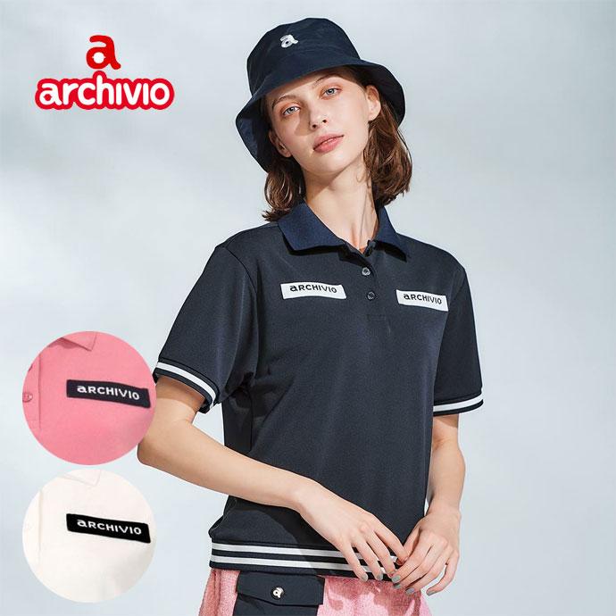 archivio（アルチビオ） ゴルフ レディース ライン切替UV冷感
