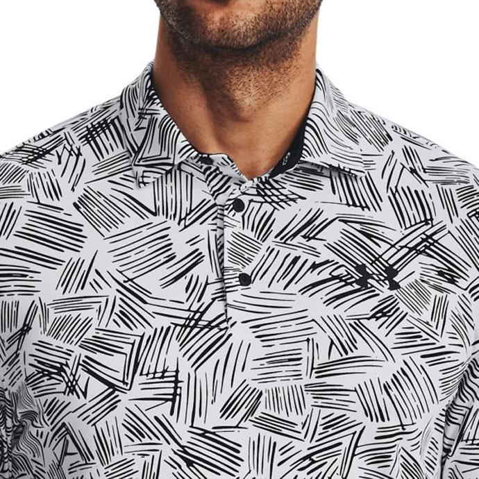 ゴルフ メンズ アンダーアーマー UA Playoff 3.0 Printed Polo 春 夏 26SSの画像