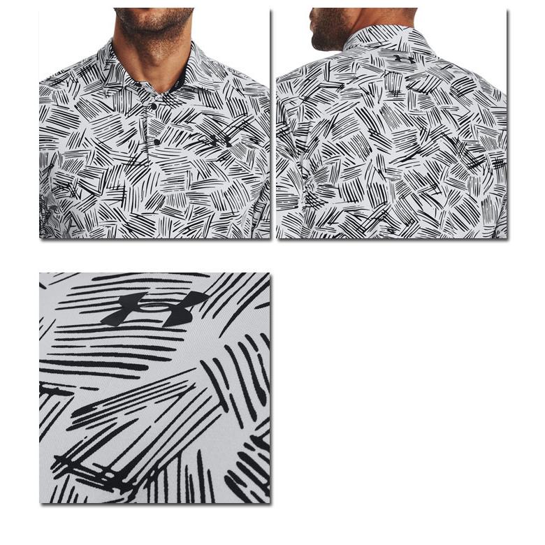 ゴルフ メンズ アンダーアーマー UA Playoff 3.0 Printed Polo 春 夏 26SSの画像