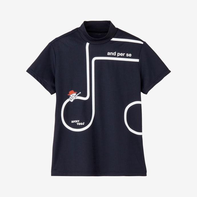 and per se レディース COOL is COOL 半袖モックネック and per se（アンパスィ） （クリアランス）ゴルフウェア レディース
