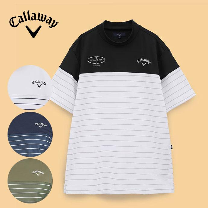 ゴルフ メンズ キャロウェイ 半袖モックネックシャツ C25134109 春 夏 の商品画像