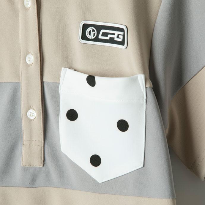 レディース CPG ゴルフウェア ワンピース ボーダーワンピース CPG GOLF ゴルフ レディース/女性用 CPG BIGボーダーワンピース