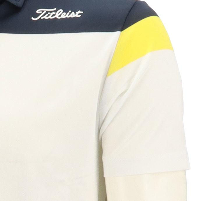 Titleist（タイトリスト） ゴルフ 先染メブロック半袖ポロシャツ