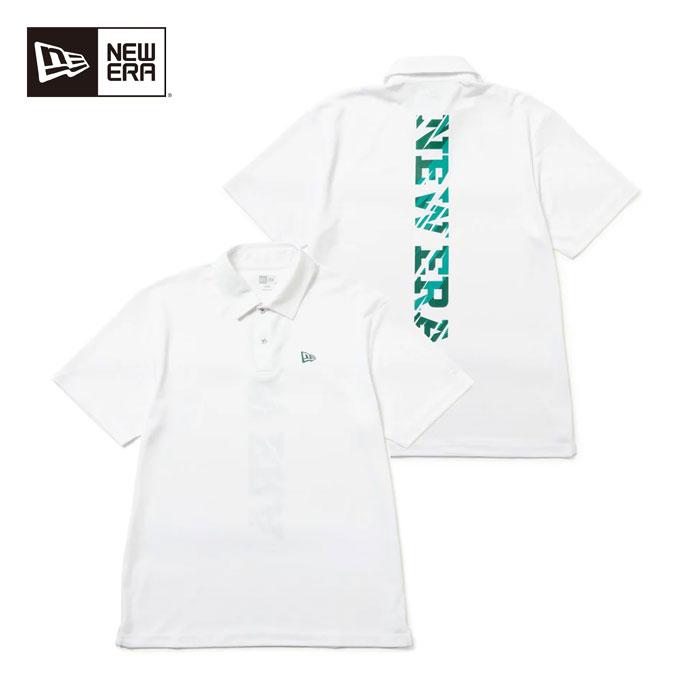 ニューエラ ゴルフ SS VERTICAL CAMO POLO WHI 1439 NEW ERA（ニューエラ） ゴルフ メンズ SS VERTICAL CAMO POLO WHI