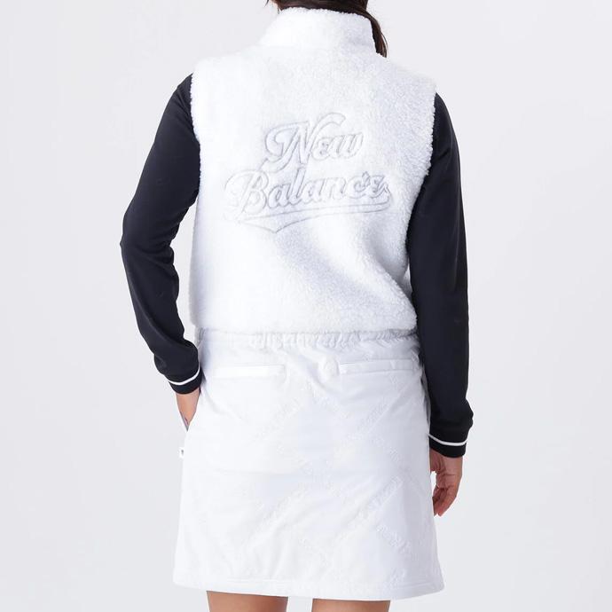 ゴルフ レディース ニューバランス HYBRID FULL ZIP ONE-PIECE 5224501 秋 冬 ゴルフウェア_9