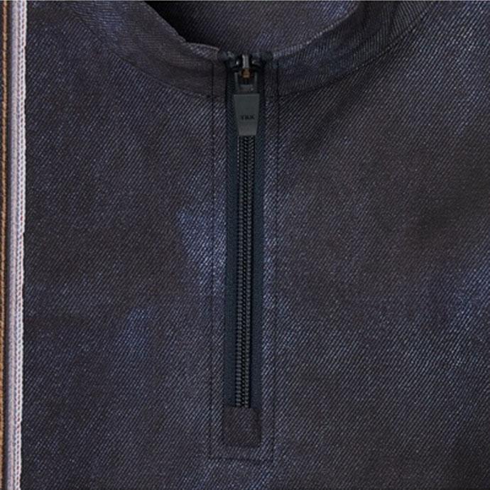 ゴルフウエア メンズ ビバハート ハーフジップデニムデザインスニード 春 夏 26SS_12