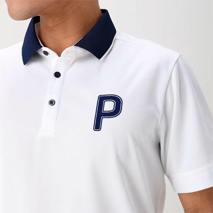 PUMA（プーマ） ゴルフ ストレッチカノコPロゴS/Sクレリックポロ