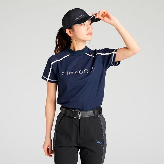 PUMA（プーマ） ゴルフ レディース SBフロントグラフィック モック