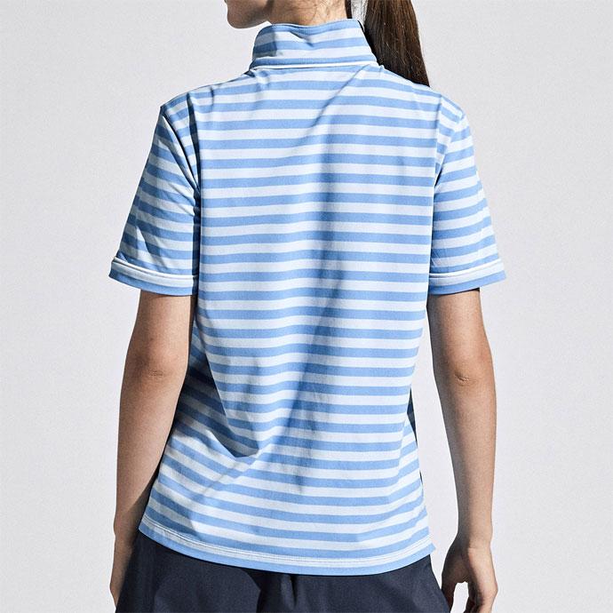マンシングウエアレディスゴルフZIPアップシャツLL Munsingwear（マンシングウェア） ゴルフ レディース/女性用