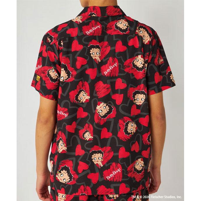 Loudmouth ベティ・ブープ ゴルフシャツ レッド L Betty Boop