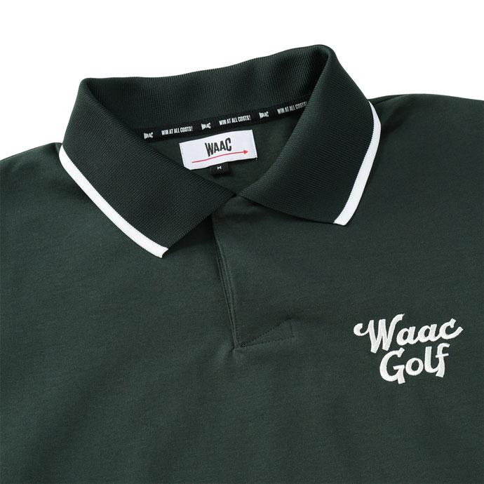 WAAC ゴルフ メンズ ワック 半袖ポロシャツ 072252011 春 夏 ゴルフ