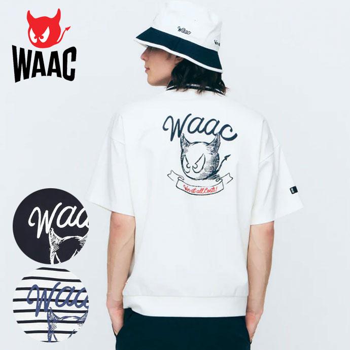 WAAC ワック　半袖ポロシャツ WAAC ゴルフウエア メンズ ワック 半袖ポロシャツ 春 夏 26SS : ゴルフ
