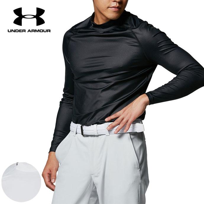 新品 アンダーアーマー　モックネック　裏起毛　コンプレッション ゴルフ 長袖 アンダーアーマー（UNDER ARMOUR）（メンズ）ゴルフウェア 裏