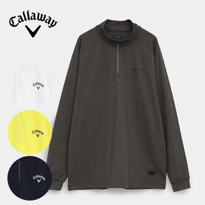 Callaway（キャロウェイ） ゴルフ メンズ 長袖ハーフジップモック 