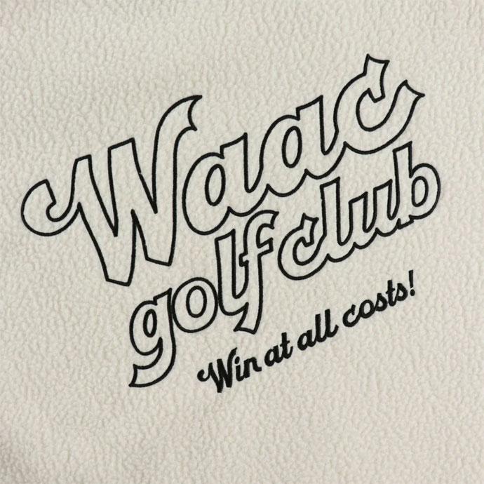 WAAC ゴルフ ワック リサイクルボアフリース長袖プルオーバー