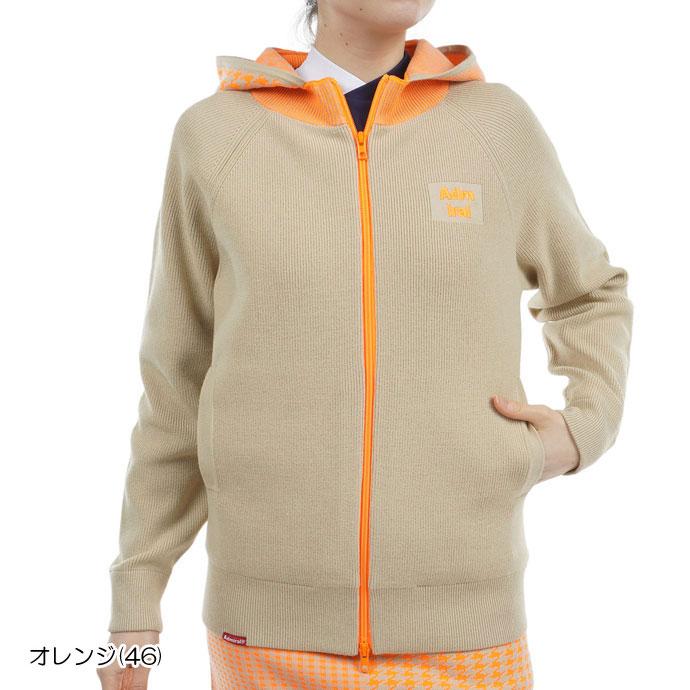 ゴルフ レディース/女性用 アドミラル 防風裏地付フルジップニットジャケット ADLA471 ゴルフウェア_4