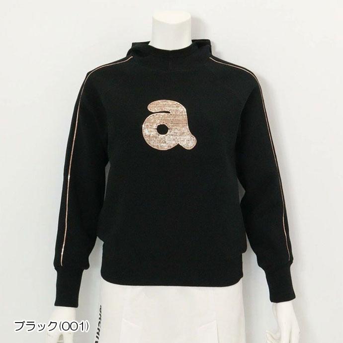 ゴルフ レディース アルチビオ スパンコール刺繍保温ニット A518102 秋 冬 ゴルフウェアの画像