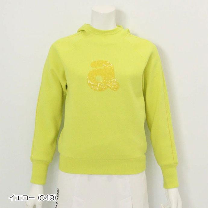 ゴルフ レディース アルチビオ スパンコール刺繍保温ニット A518102 秋 冬 ゴルフウェアの画像