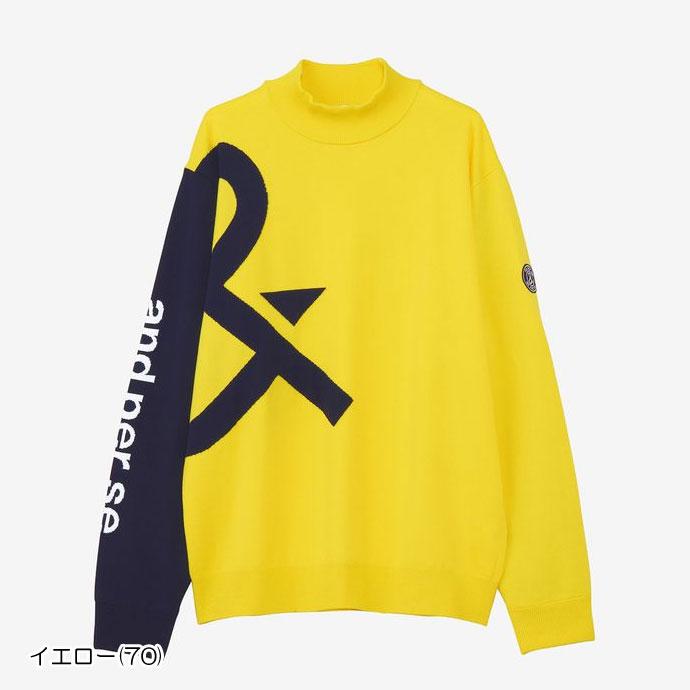 and per se ゴルフ アンパスィ ソリストヒート袖防風ハイネック