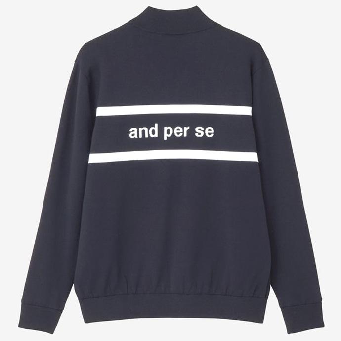 and per se（アンパスィ） ゴルフ メンズ ウインドシャッター防風