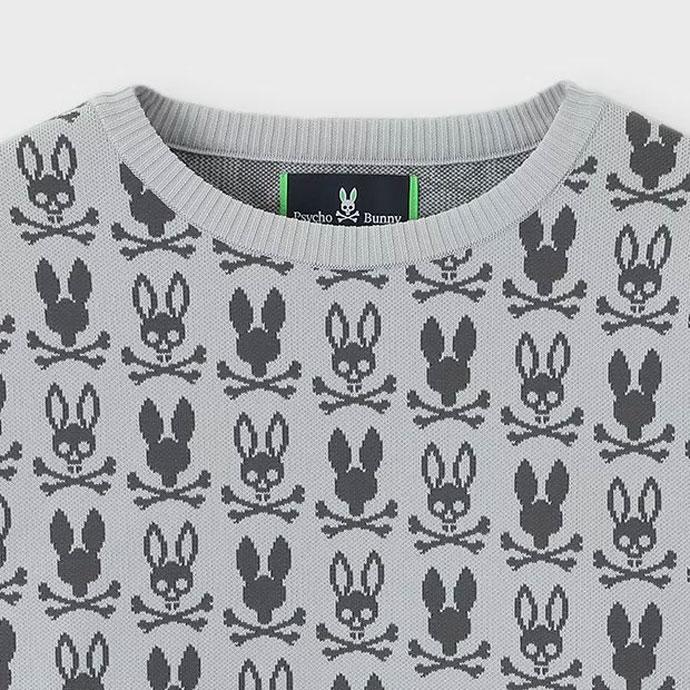 Psycho Bunny（サイコバニー） ゴルフ メンズ セーター クルーニット