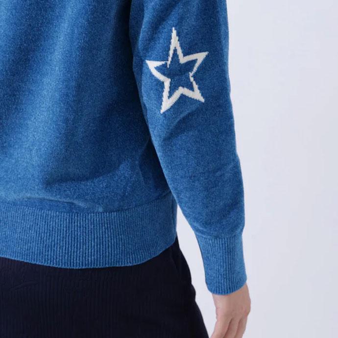 PING（ピン） ゴルフ レディース モールジャカードクルーネックニット