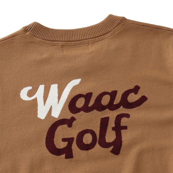 WAAC ゴルフ レディース/女性用 ワック ESSENTIALニット長袖ニットプル