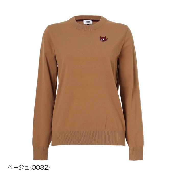 WAAC ゴルフ レディース/女性用 ワック ESSENTIALニット長袖ニットプル