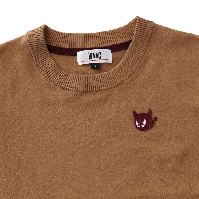 waac レディースゴルフウェア　長袖ニット WAAC ゴルフ レディース/女性用 ワック ESSENTIALニット長袖ニットプル