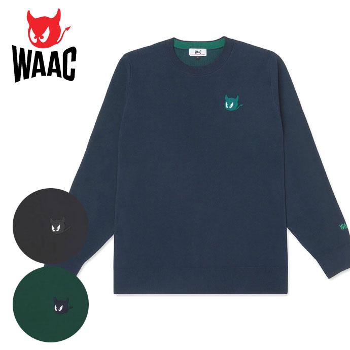 WAAC ゴルフ メンズ ワック ニットプルオーバー 072254720 秋 冬