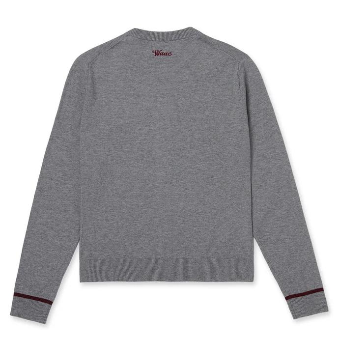 WAAC ゴルフ レディース ワック ニットカーディガン 072254772 秋 冬