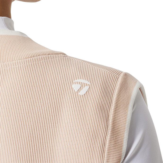 TaylorMade レディース ゴルフ ワンピース M ベージュ TaylorMade（テーラーメイド） ゴルフ レディース リラックスドVネック