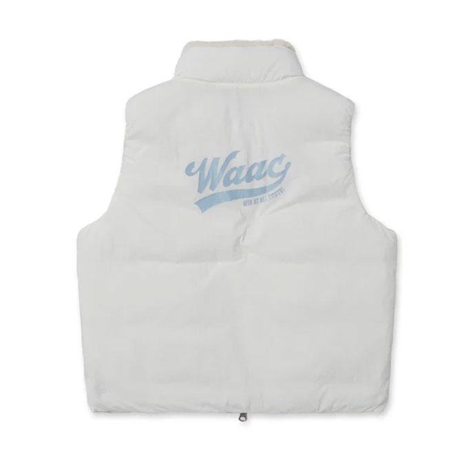 WAAC ゴルフ レディース ワック 中綿アウターベスト 072254290 秋 冬
