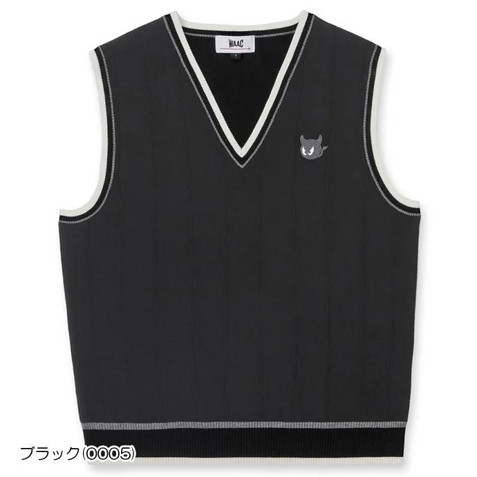 WAAC ワック レディース ゴルフ ベスト バイカラー 新品未使用タグ付き WAAC ワック レディース ゴルフ ベスト バイカラー 新品未使用タグ付き