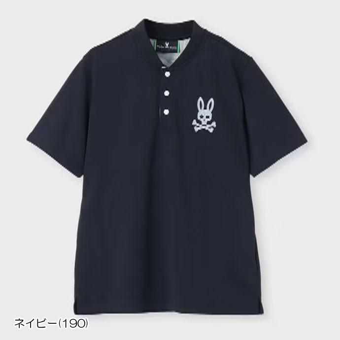 【ネイビー1】 サイコバニー ゴルフ レディース サイコバニードットフォント Psycho Bunny（サイコバニー） ゴルフ レディース/女性用 ヘンリー