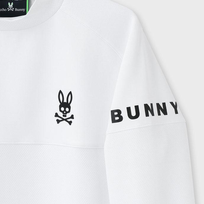 Psycho Bunny（サイコバニー） ゴルフ メンズ 長袖シャツ モックネック 
