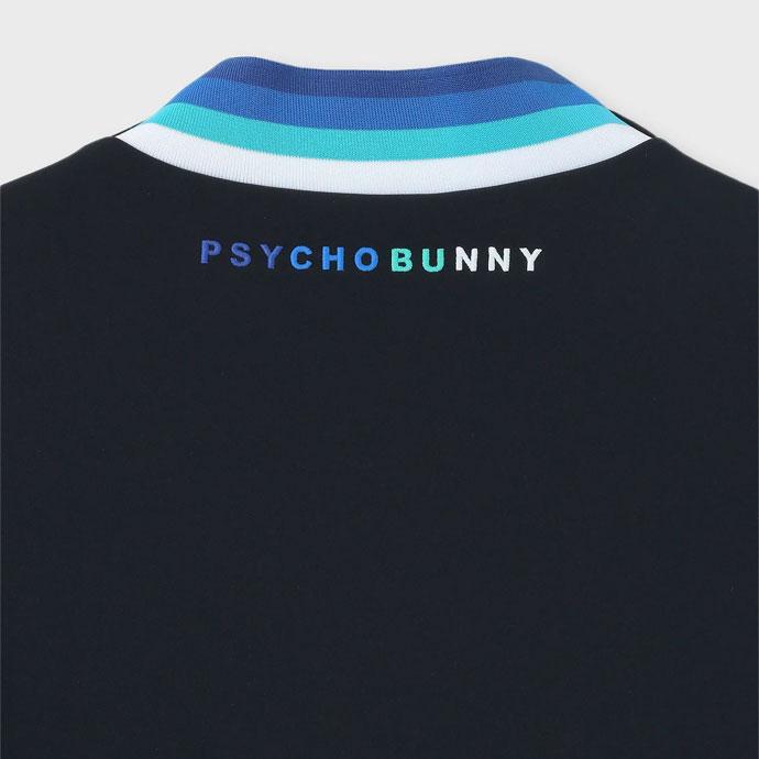 Psycho Bunny（サイコバニー） ゴルフ メンズ 長袖シャツ モックロング
