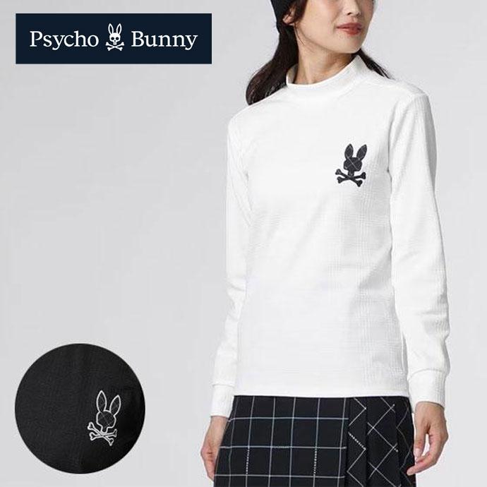 Psycho Bunny（サイコバニー） ゴルフ レディース 長袖シャツ モック