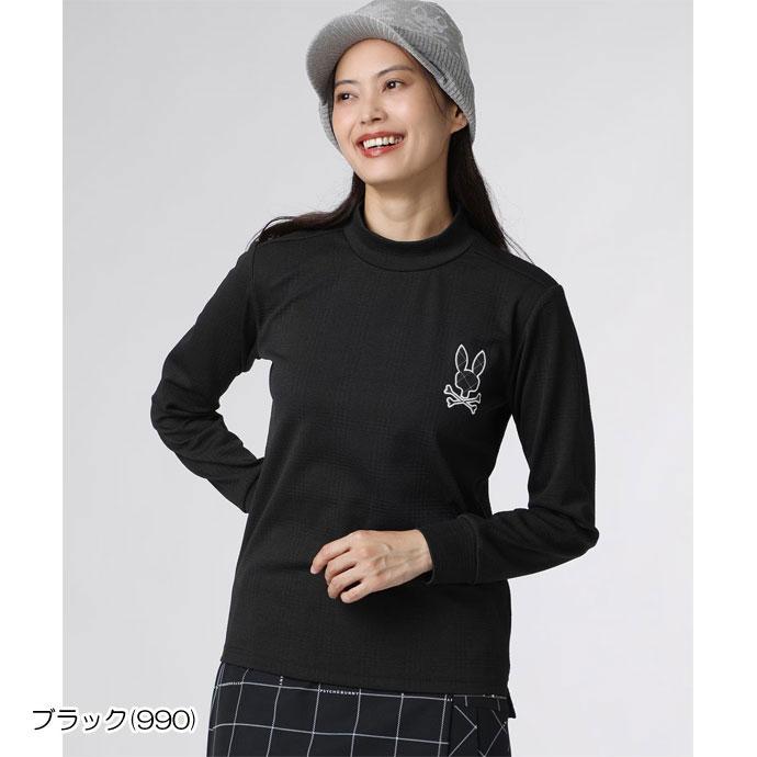Psycho Bunny（サイコバニー） ゴルフ レディース 長袖シャツ モック