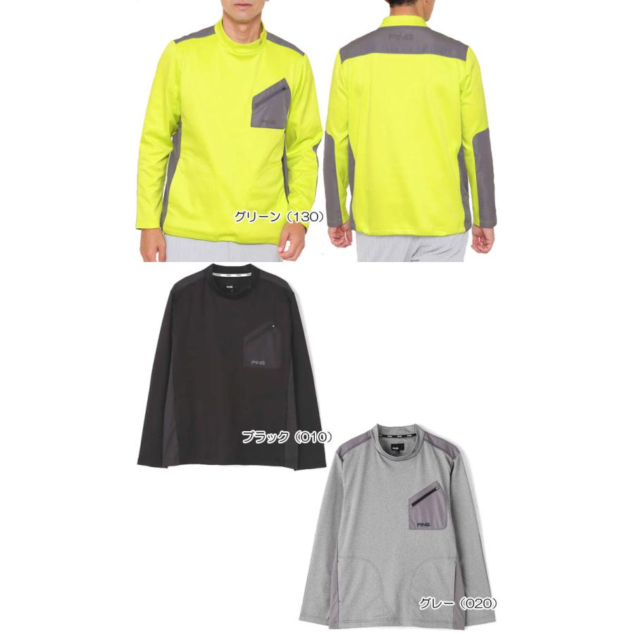 新品 ping ピン ブルゾン ジップ イエロー ハイネック ゴルフウェア PING（ピン） ゴルフ フリースハイネックシャツ 6211241001 ゴルフ