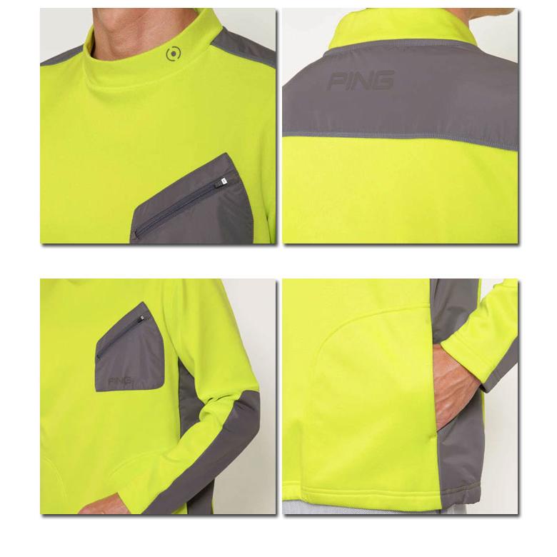 PING（ピン） ゴルフ フリースハイネックシャツ 6211241001 ゴルフ