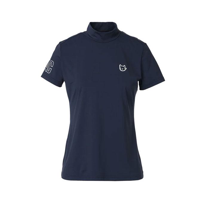 WAAC ゴルフ レディース ワック 半袖モックネックシャツ