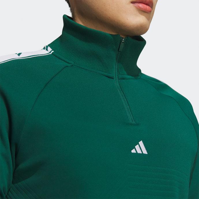  （アディダス） ゴルフウェア ジップアップジャケット ジャージ adidas（アディダス） ゴルフ 保温フリースアーカイブデボス