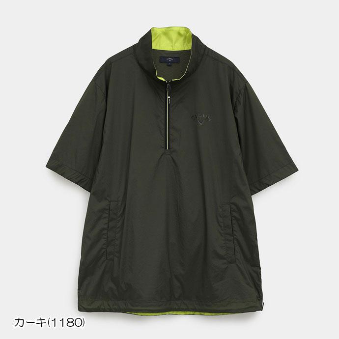 Callaway（キャロウェイ） ゴルフ メンズ 半袖ハーフジップブルゾン