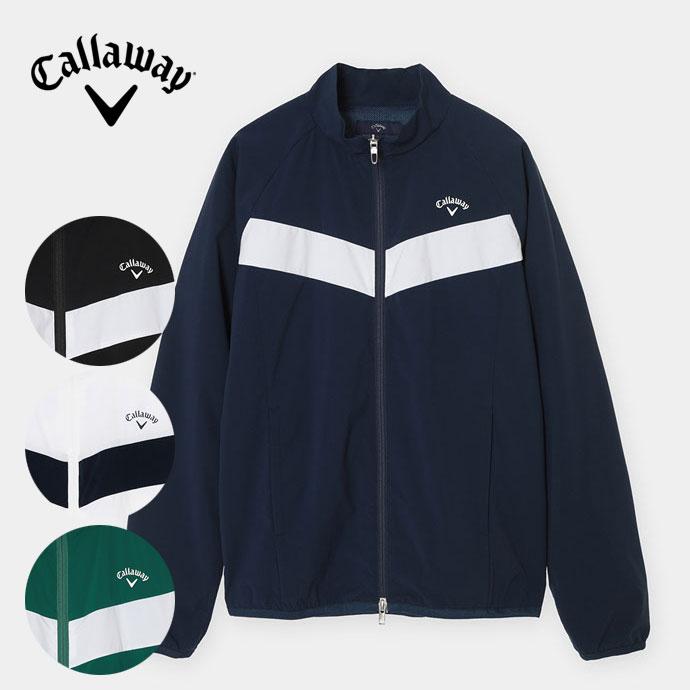 【新品・未使用】キャロウェイ フード付8WAYストレッチフルジップブルゾン（L） Callaway（キャロウェイ） （クリアランス）ゴルフウェア レディース