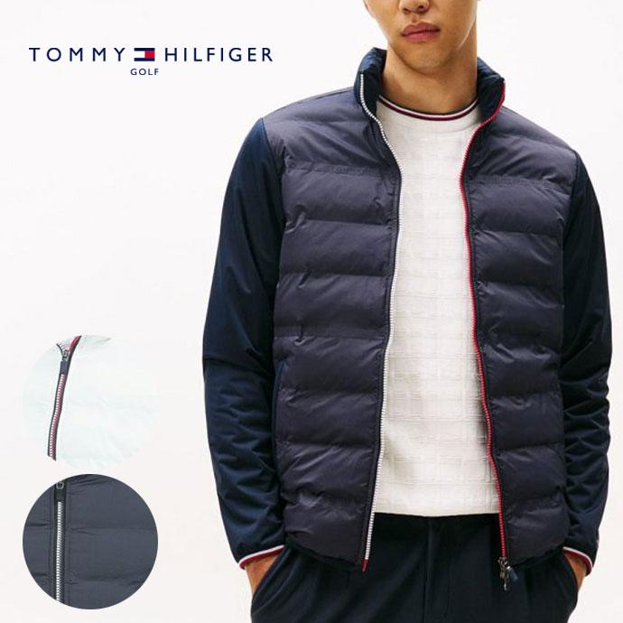 [トミーヒルフィガーゴルフ] メンズ ロゴ入り接結キルト 中綿ジャケット TOMMY HILFIGER GOLF（トミー ヒルフィガー ゴルフ） ゴルフ メンズ