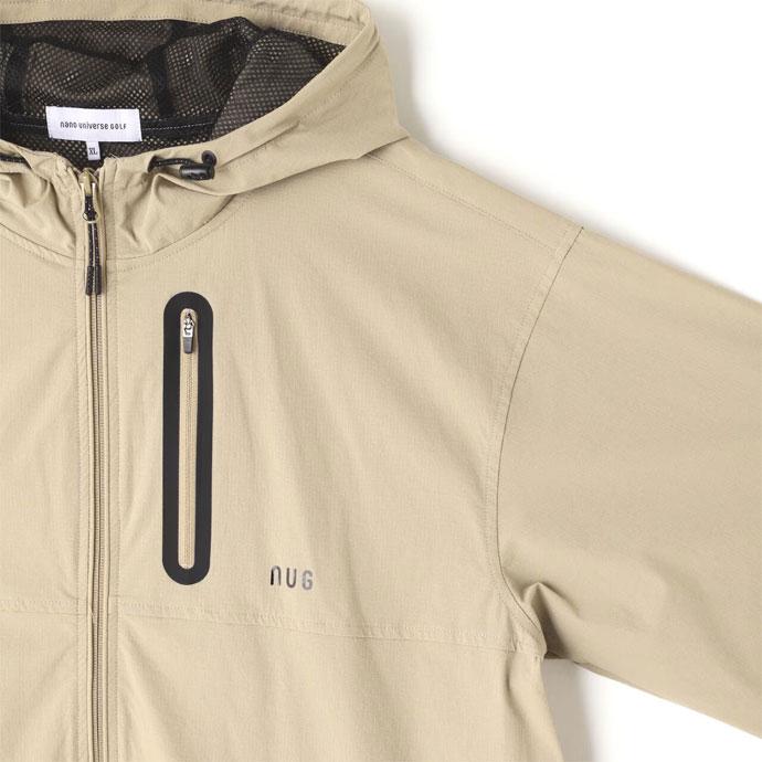 ナノユニバースゴルフ メンズ撥水フルジップブルゾン ナノユニバースゴルフ メンズ撥水フルジップブルゾン